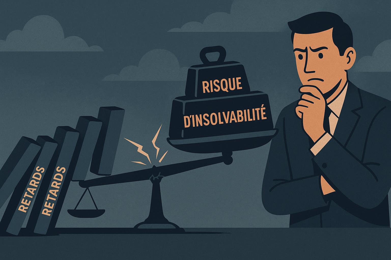 Mise en demeure sans réponse – Le risque d’insolvabilité : quand gagner du temps vous fait perdre l’argent